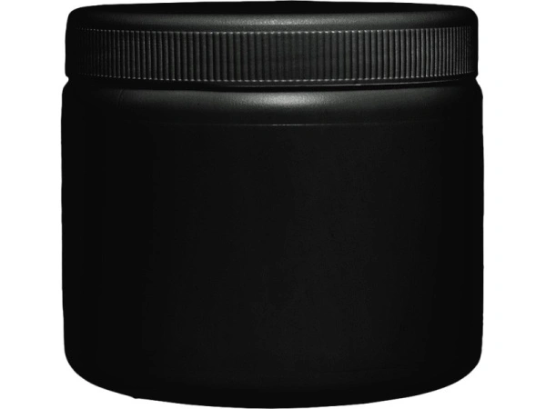 Банка п/э 0,6л. круглая, с крышкой, код: 32149